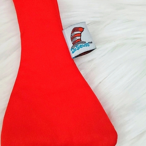 Spirit Halloween Officially Licensed Dr. Seuss Cat in the Hat Red Bowtie 13" - Picture 4 of 10